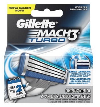 India Desire : Buy Gillette Mach 3 Turbo Cartridges  (Pack of 4) At Rs 378 From Flipkart [Regular Price Rs 502]